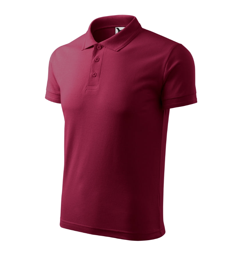 Pique Polo - garnet