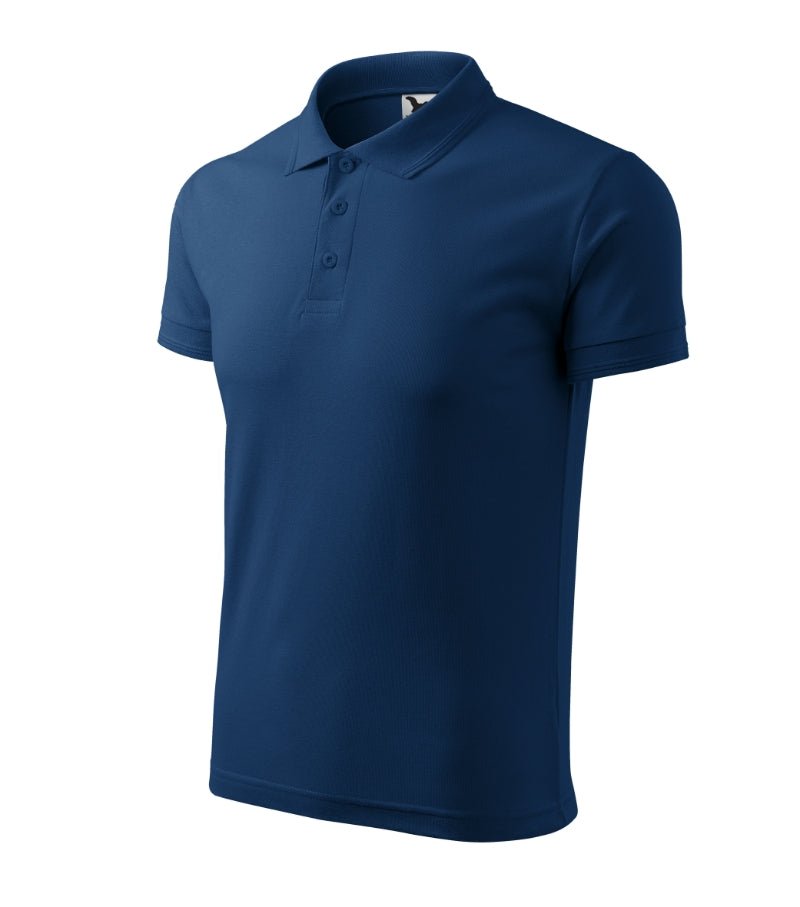 Pique Polo - midnight blue