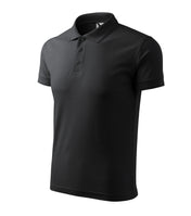 Pique Polo - ebony gray
