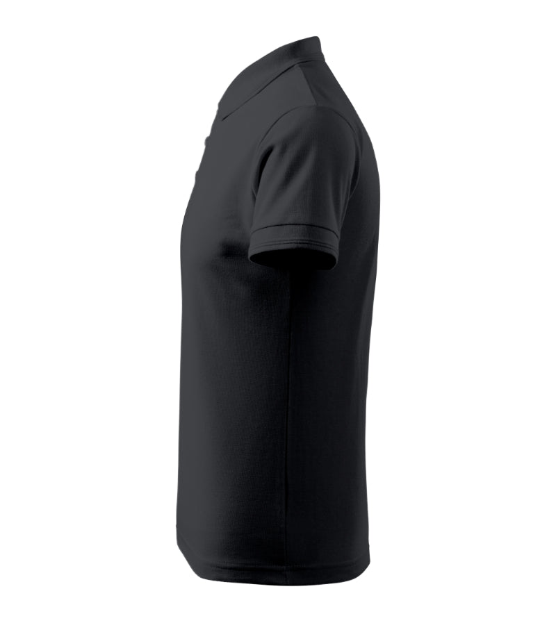Pique Polo - ebony gray
