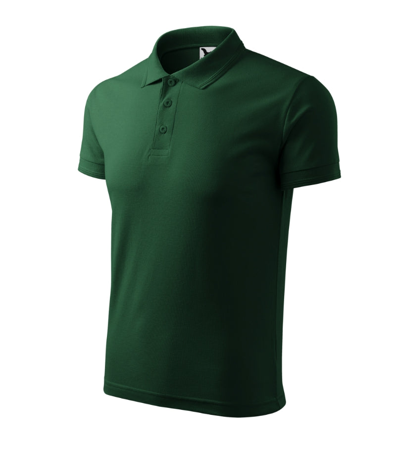 Pique Polo - dark green