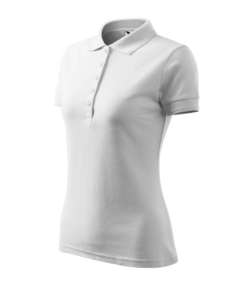 Pique Polo - white