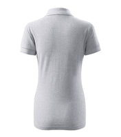 Pique Polo - ash melange