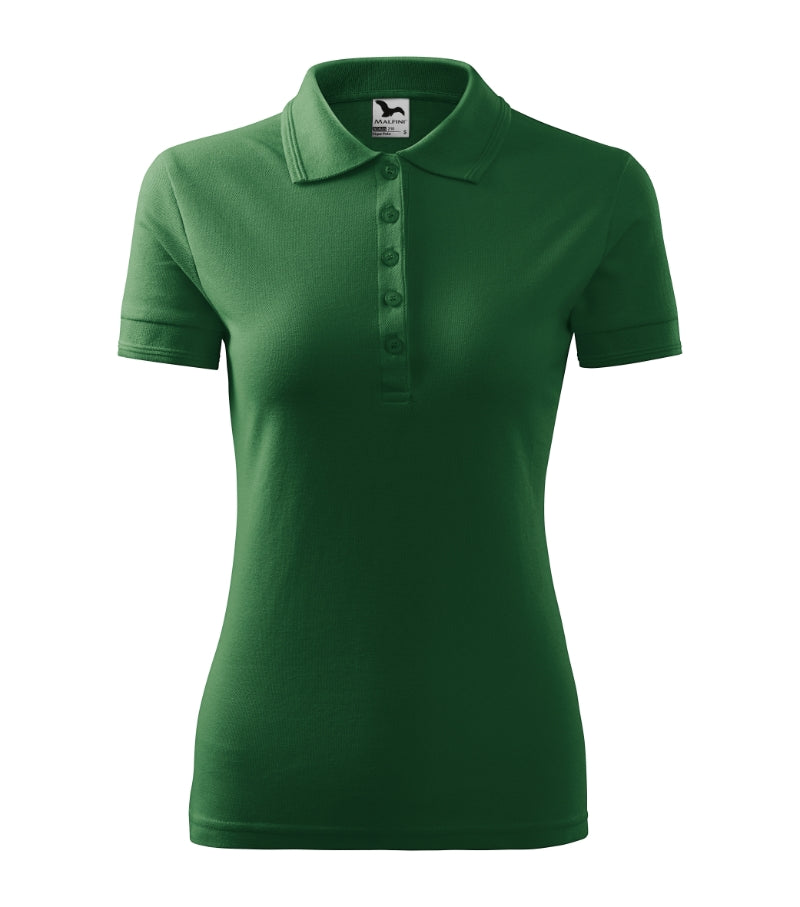 Pique Polo - bottle green