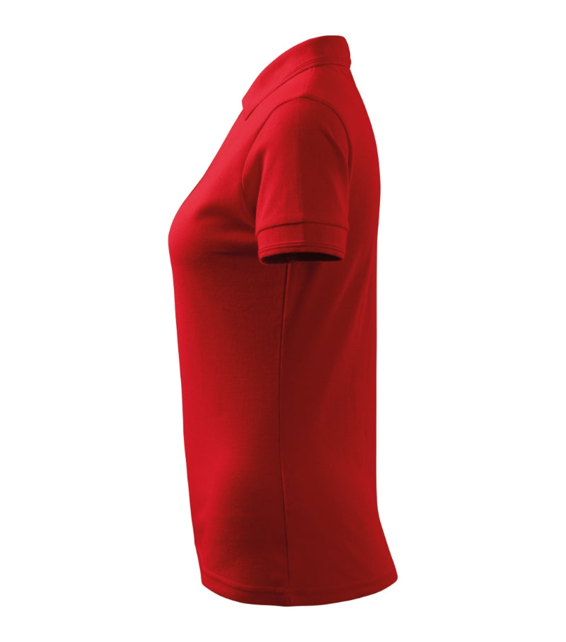 Pique Polo - red