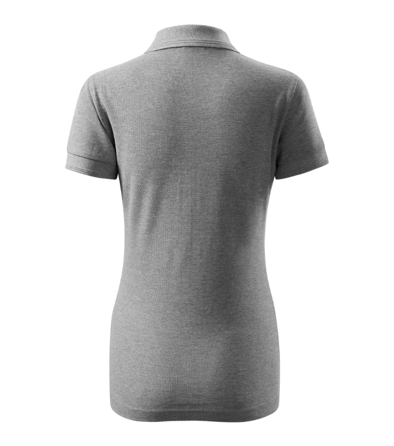 Pique Polo - dark gray melange