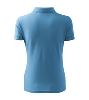 Pique Polo - azure blue