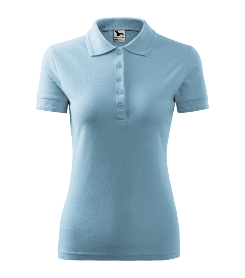 Pique Polo - sky blue