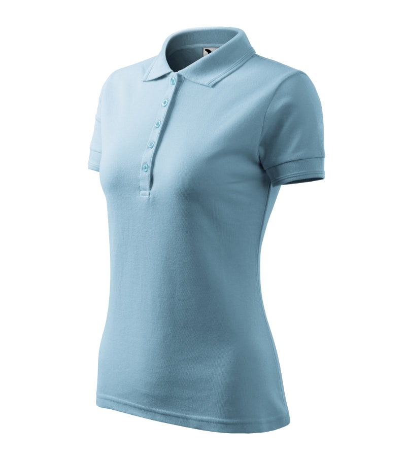 Pique Polo - sky blue