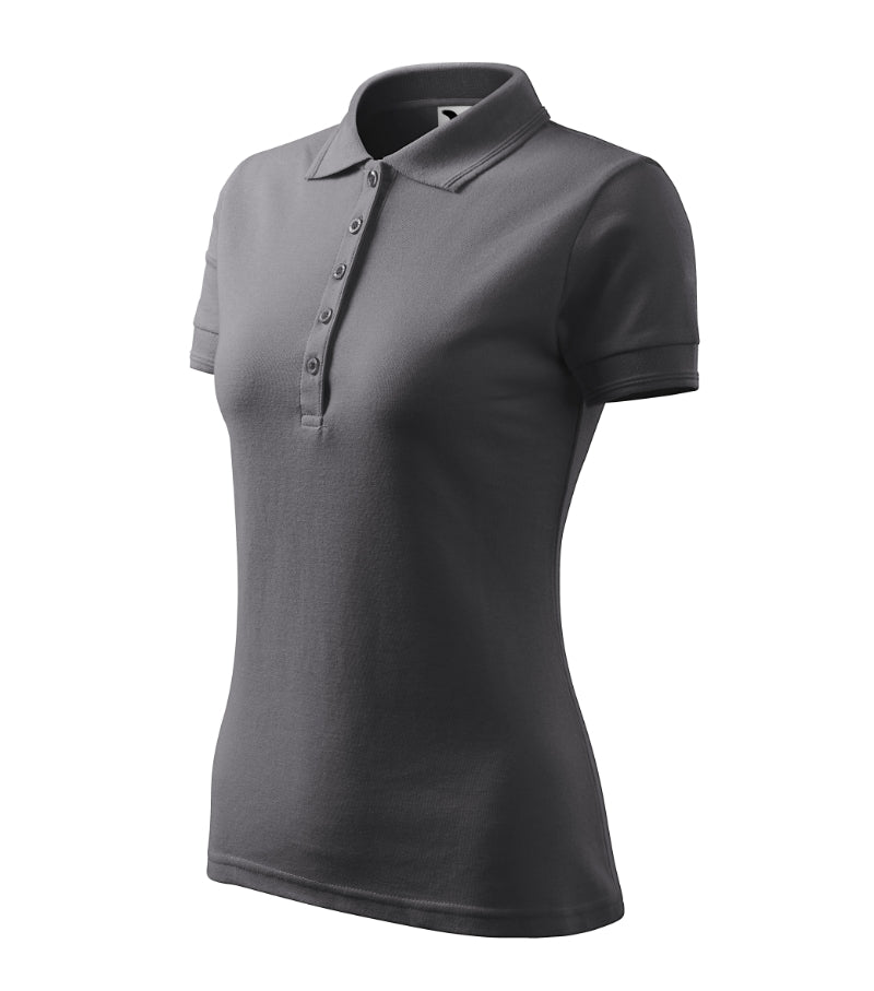Pique Polo - steel gray
