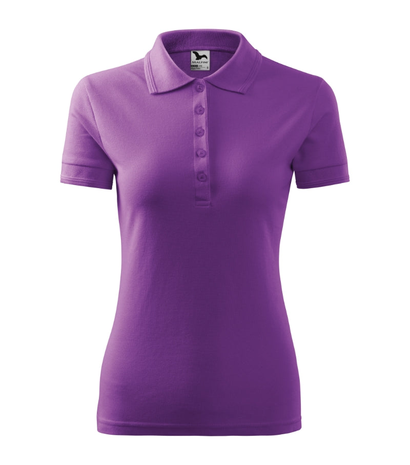Pique Polo - purple