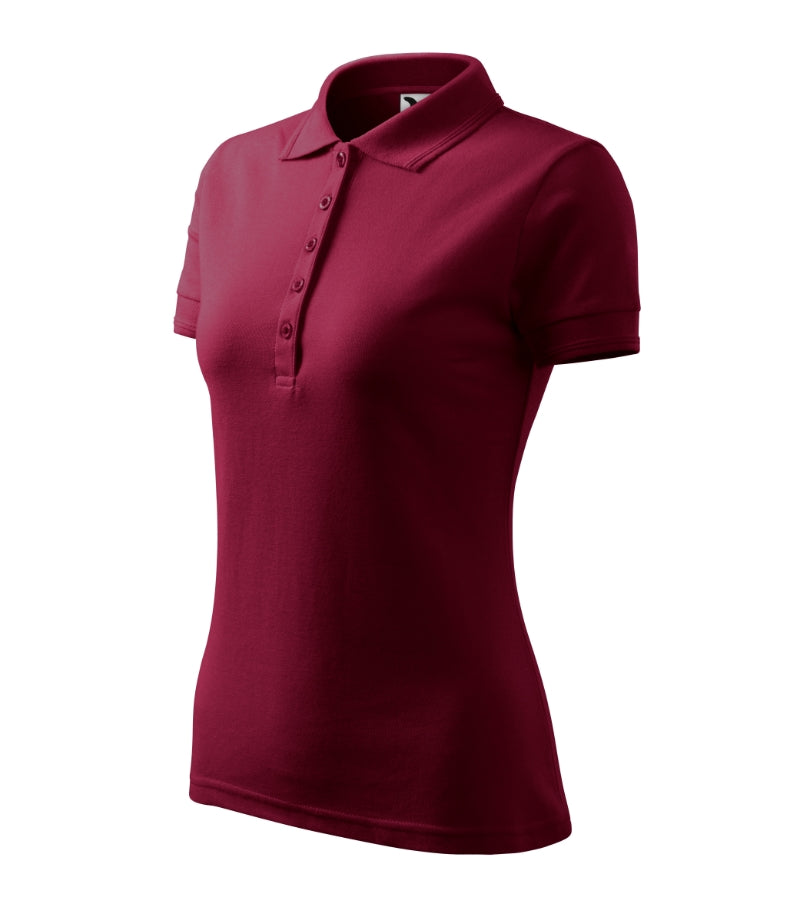 Pique Polo - garnet