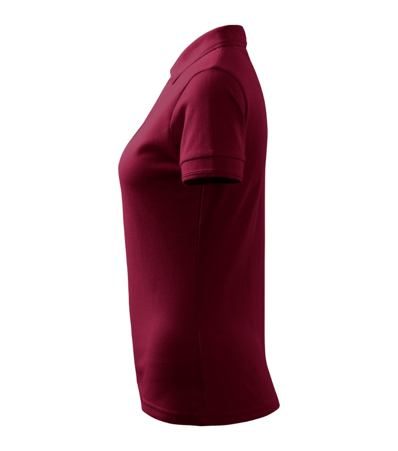 Pique Polo - garnet