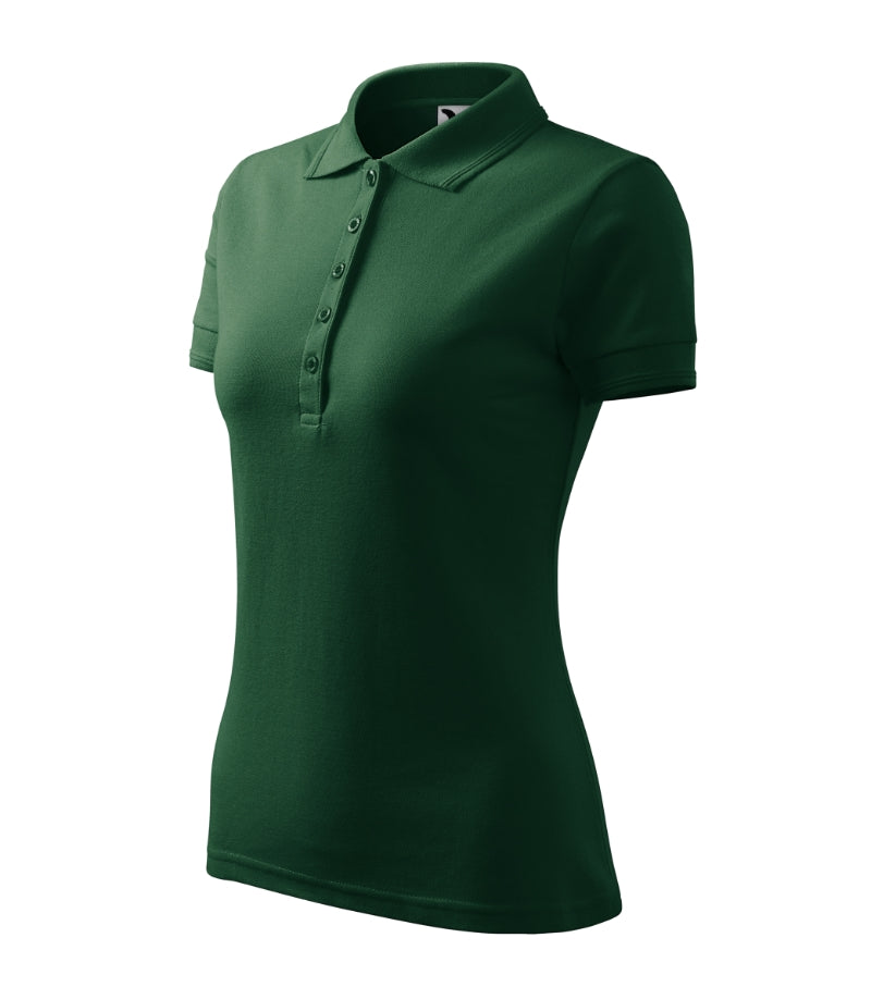 Pique Polo - dark green