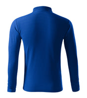 Pique Polo LS - royal blue
