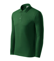 Pique Polo LS - bottle green