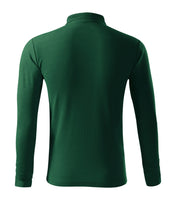 Pique Polo LS - dark green