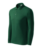 Pique Polo LS - dark green