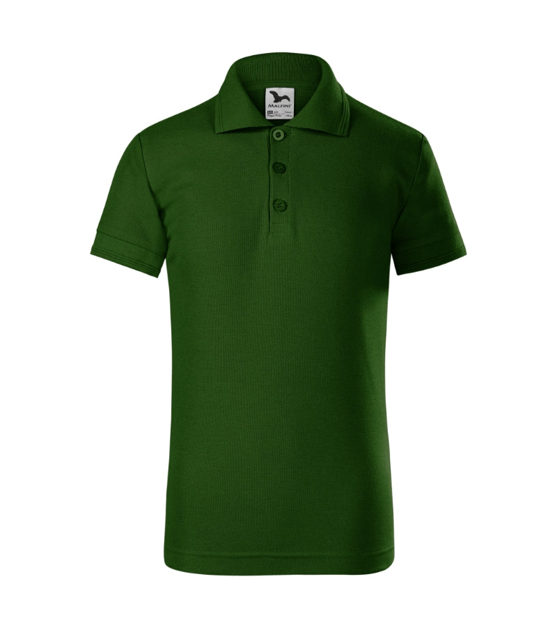 Pique Polo - bottle green