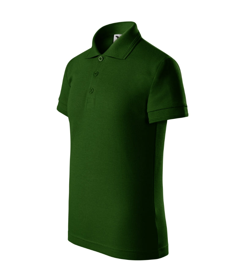 Pique Polo - bottle green