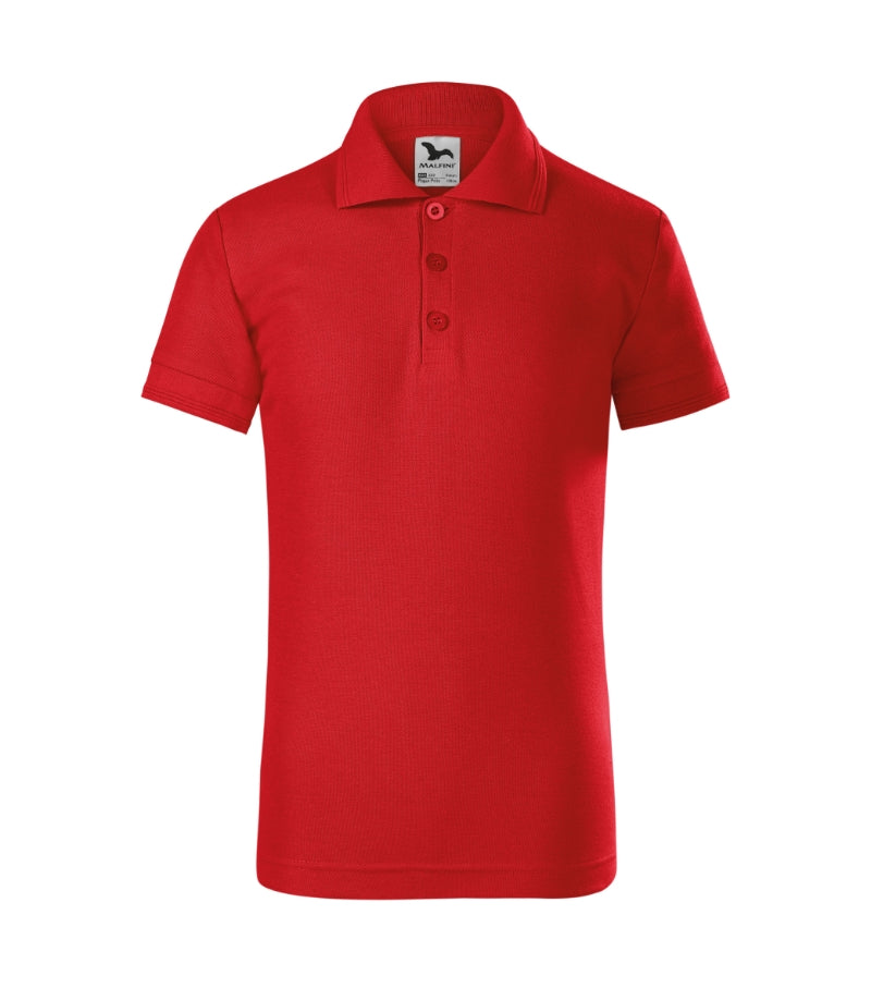 Pique Polo - red
