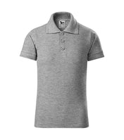 Pique Polo - dark gray melange