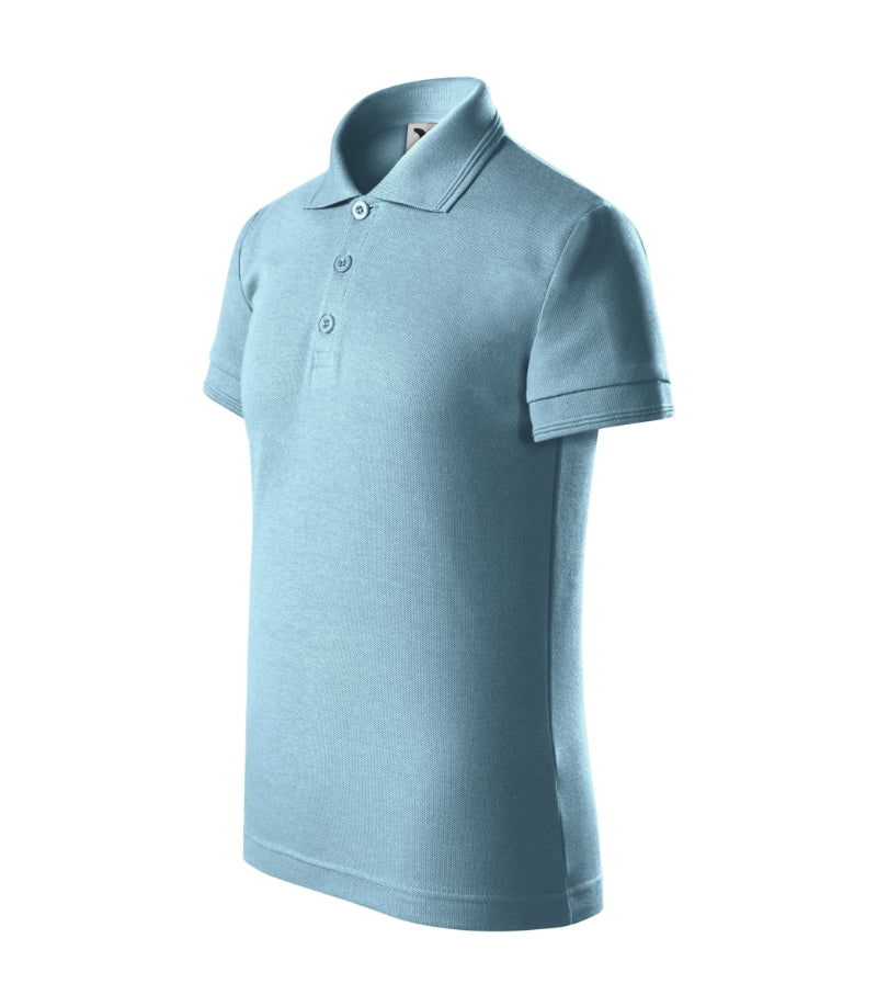 Pique Polo - sky blue