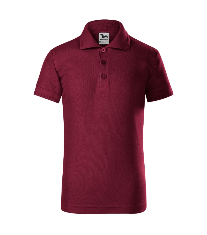 Pique Polo - garnet
