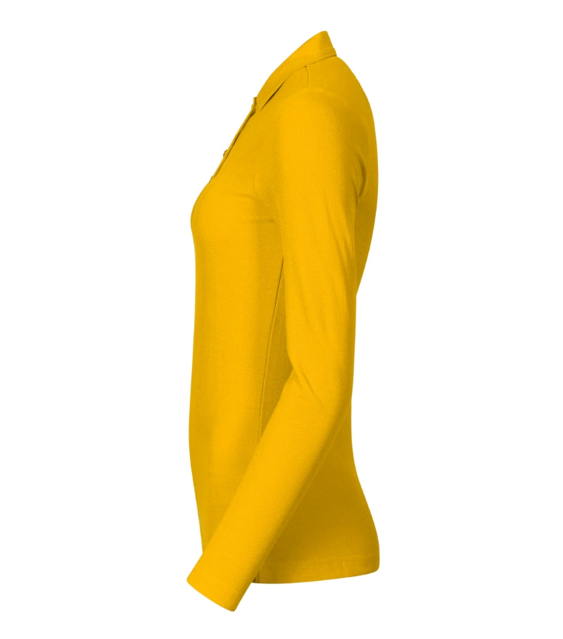 Pique Polo LS - yellow