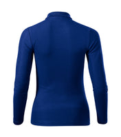 Pique Polo LS - royal blue