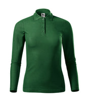 Pique Polo LS - bottle green
