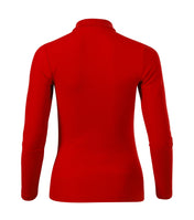 Pique Polo LS - red
