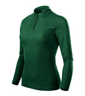 Pique Polo LS - dark green