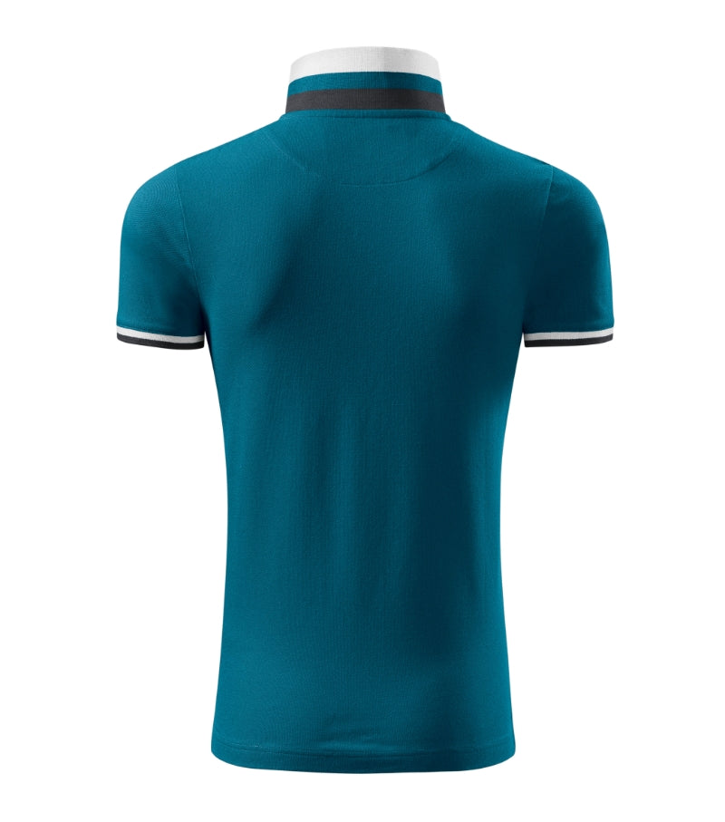 Collar Up - petrol blue