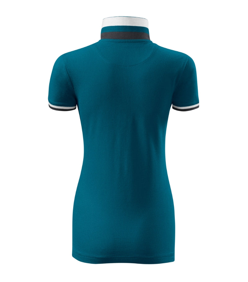 Collar Up - petrol blue