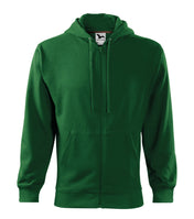 Trendy Zipper - bottle green