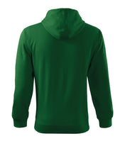 Trendy Zipper - bottle green