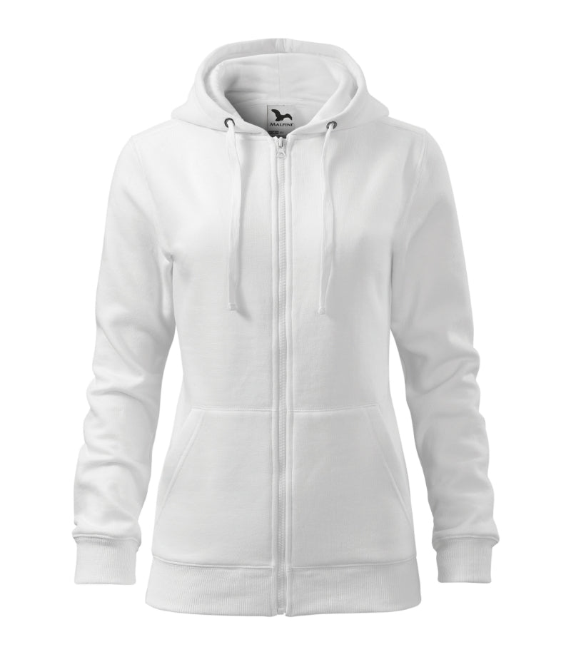 Trendy Zipper - white