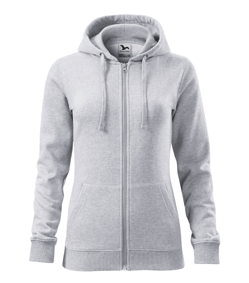 Trendy Zipper - ash melange