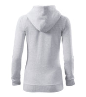 Trendy Zipper - ash melange