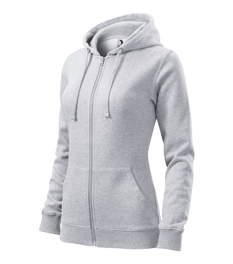 Trendy Zipper - ash melange