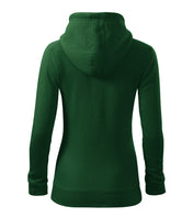 Trendy Zipper - bottle green