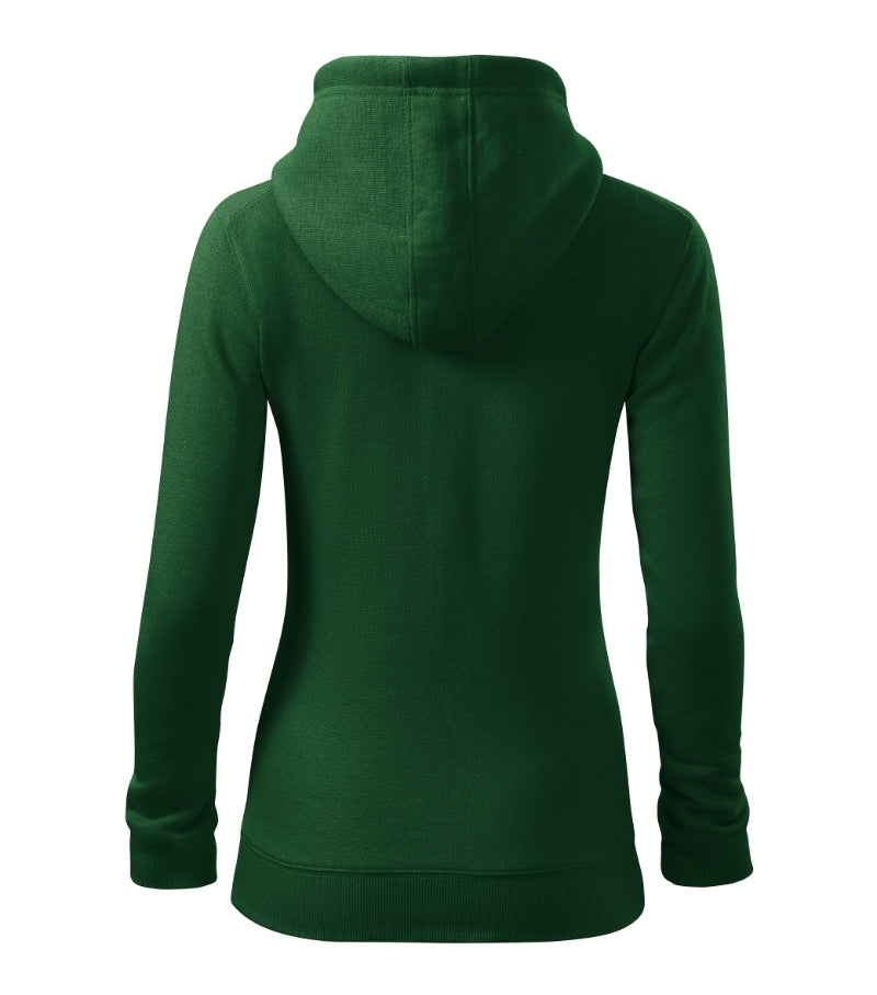 Trendy Zipper - bottle green