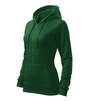 Trendy Zipper - bottle green