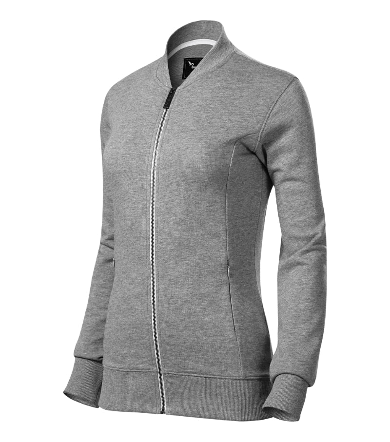 Bomber - dark gray melange