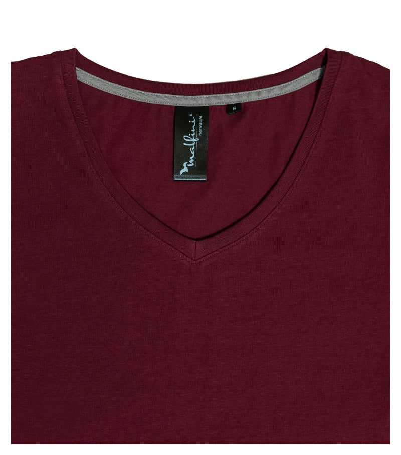 Action V-neck - formula red