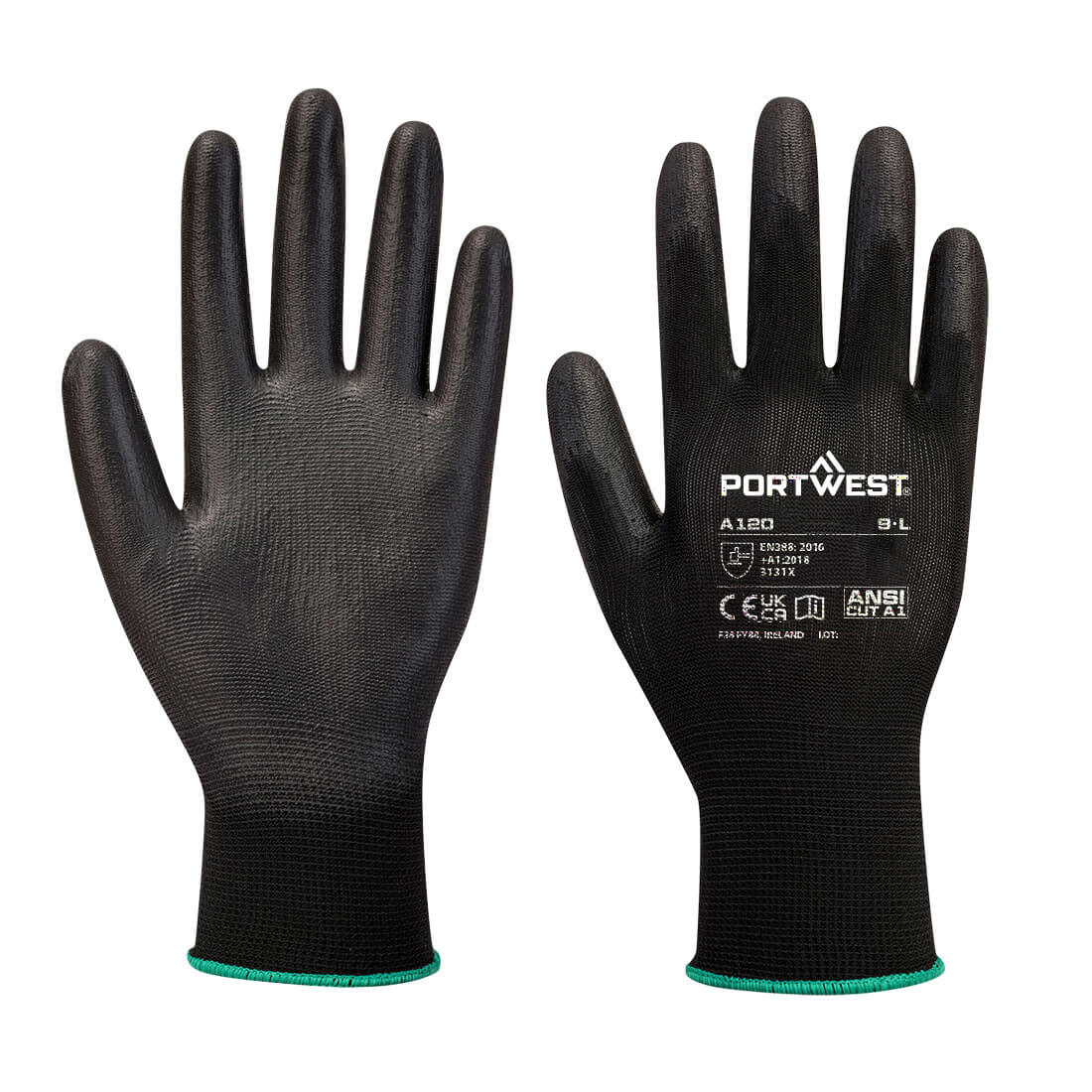 Grip 13 PU Palm Glove - BKRR