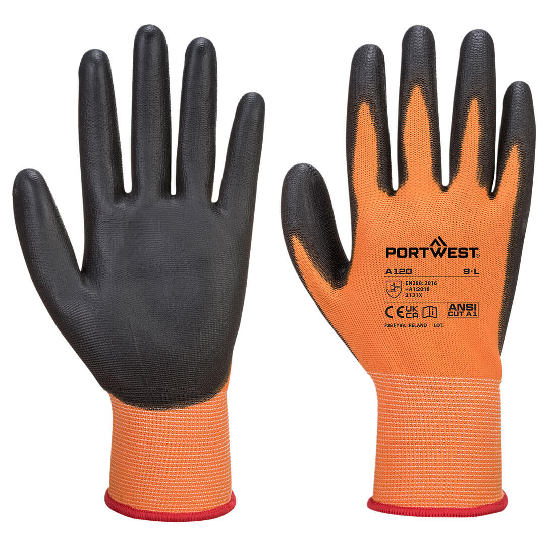 Grip 13 PU Palm Glove - O8RR