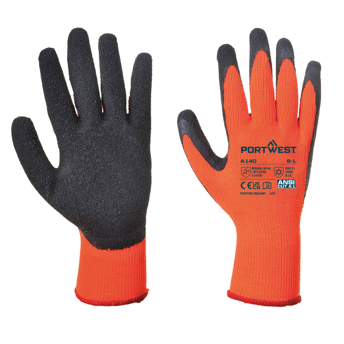 Cold 10 Latex Crinkle Glove - ORB