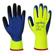 Cold 7 Latex Crinkle Finger Dipped Glove - Y4RR